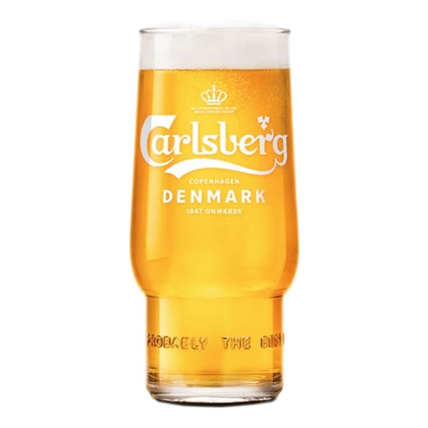 6-Pack - Ölglas 25cl - Carlsberg Tumbler - Glas till Öl Transparent