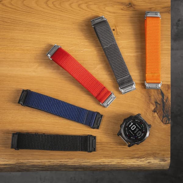FIXED Nylonrem för Garmin QuickFit 26mm Svart