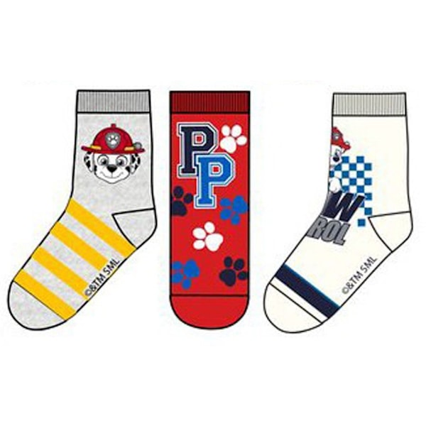 Paw Patrol Barnstrumpor / Strumpor för Barn - 3-Pack 31/34