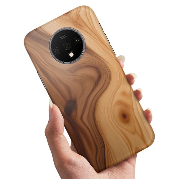Deksel / Mobildeksel til OnePlus 7T - Wood