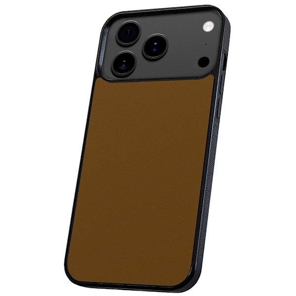 iPhone 17 Pro Max - Skal/Mobilskal Brun