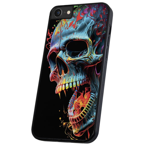 iPhone 6/7/8 Plus - Deksel/Mobildeksel Skull