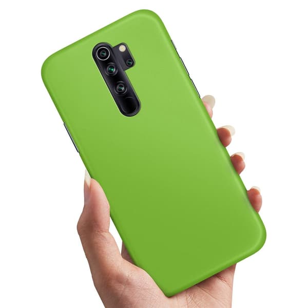 Deksel / Mobildeksel til Xiaomi Redmi Note 8 Pro - Limegrønn Lime green
