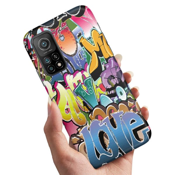 Deksel / Mobildeksel til Xiaomi Mi 10T / 10T Pro - Graffiti