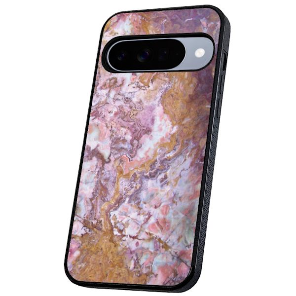 Google Pixel 10/10 Pro - Deksel/Mobildeksel Marmor