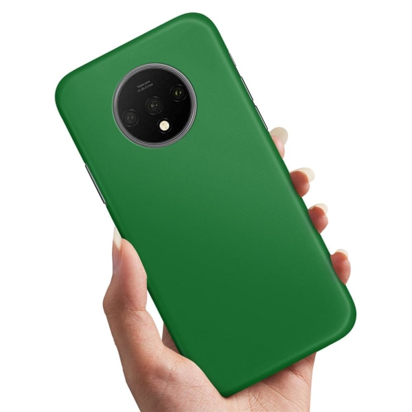 OnePlus 7T - Cover/Mobilcover Grøn Green