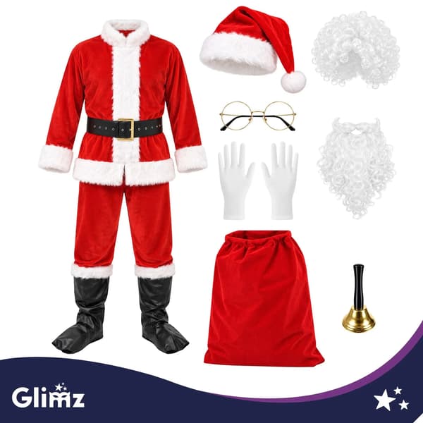 Komplett Tomtedräkt med Tillbehör / Tomte - Jultomte - Jul
