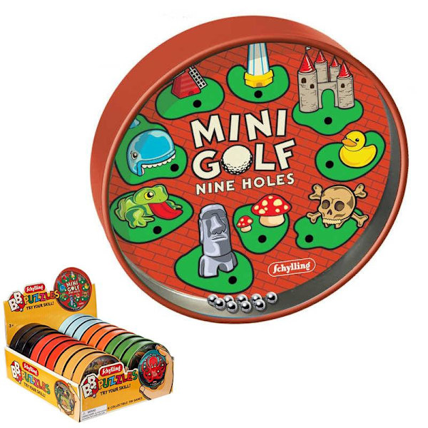 Mini Labyrint-liknande Spel - 10 cm Multicolor