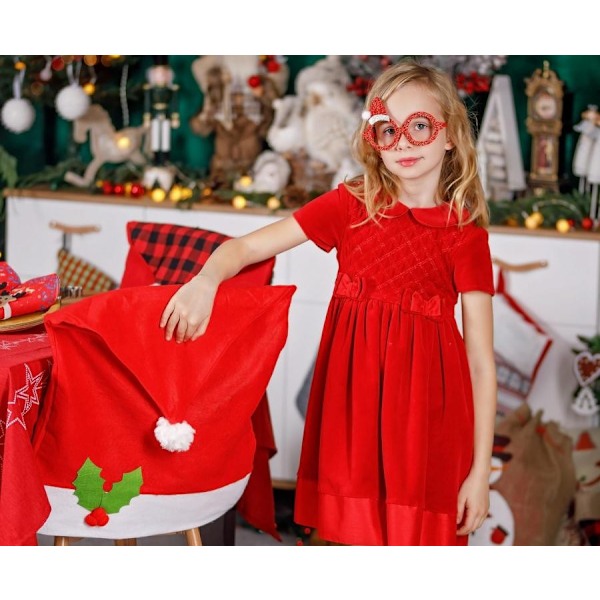 Jultomte i stolöverdrag 49x72 cm