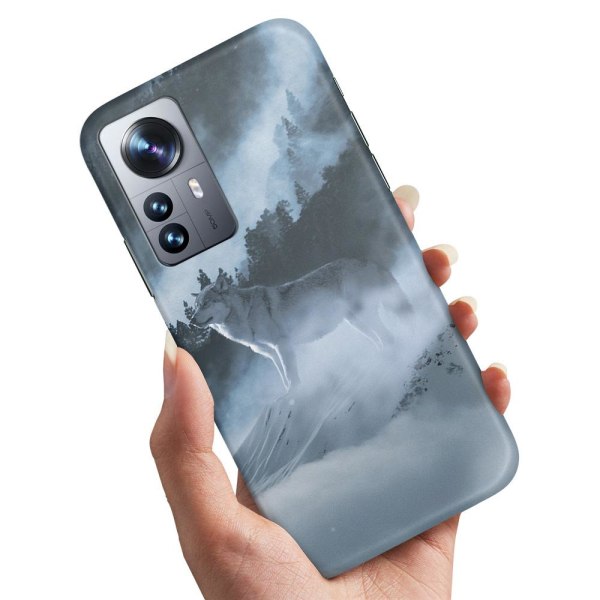 Xiaomi 12 Pro - Skal/Mobilskal Arctic Wolf multifärg