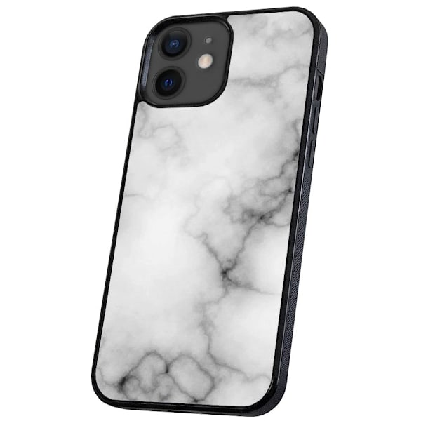 iPhone 12 Mini - Deksel/Mobildeksel Marmor