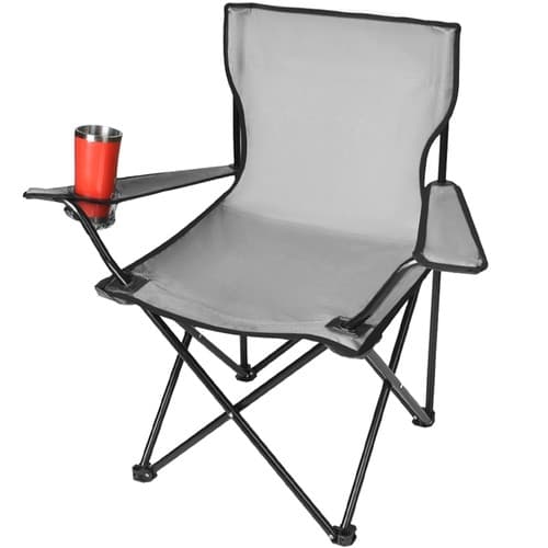 Campingstol / Fiskestol - Hopfällbar Grey