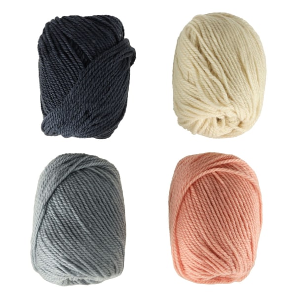 Stickgarn / Ullgarn - 4x50g