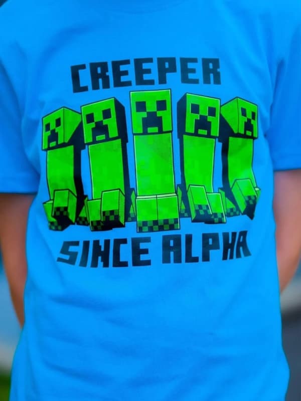 Minecraft Pyjamas för Barn 10 år