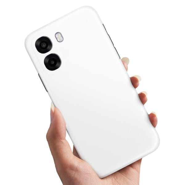 Deksel / Mobildeksel til Oppo A6x 5G - Hvit