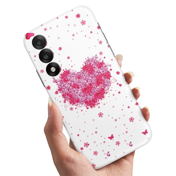 Deksel / Mobildeksel til OnePlus Nord 5 - Blomsterhjerte