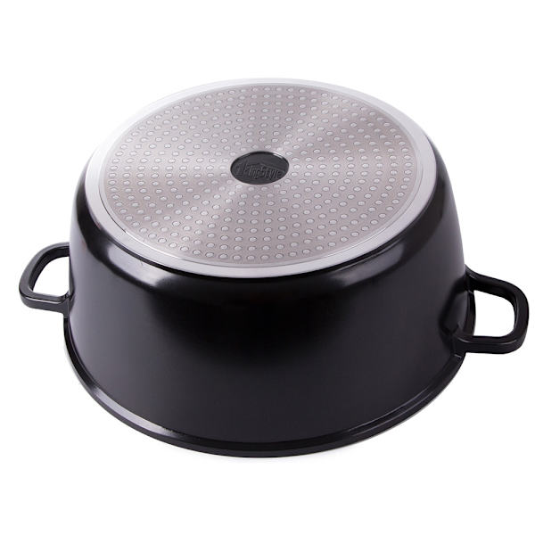 8L Gryta med lock – Non stick beläggning – Induktionshäll