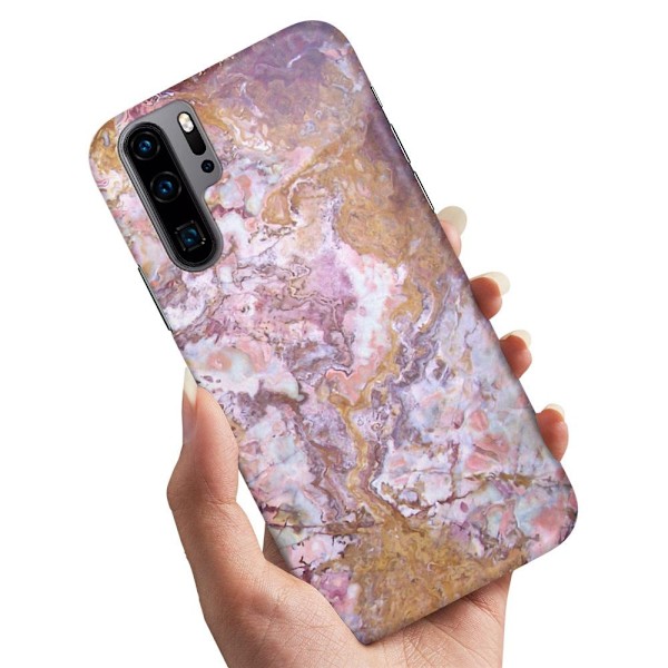 Huawei P30 Pro - Cover/Mobilcover Marmor Multicolor