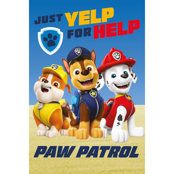 Paw Patrol Yelp polarfilt 100x150 cm