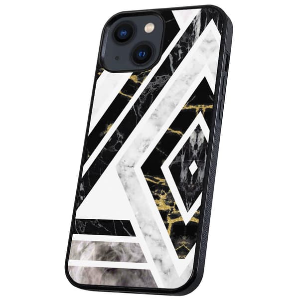 iPhone 13 - Deksel/Mobildeksel Krokete Mønster Multicolor