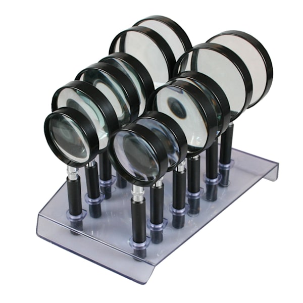Förstoringsglas 12-pack display