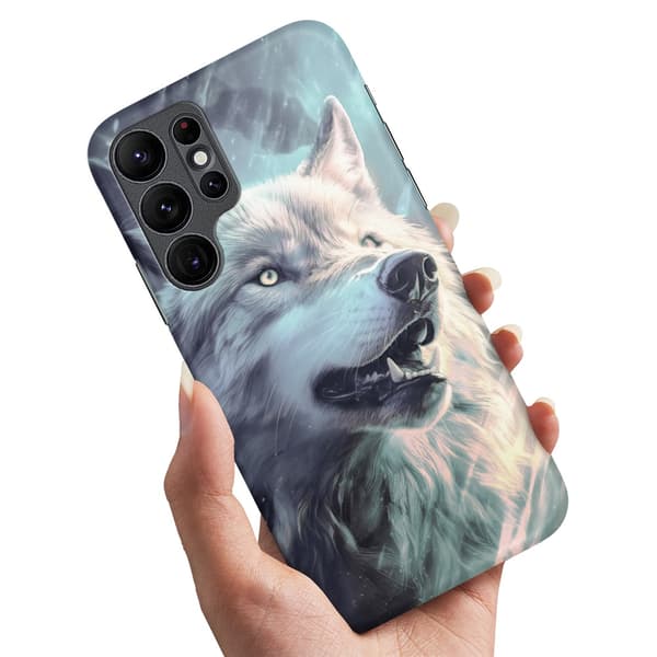 Skal / Mobilskal till Samsung Galaxy S24 Ultra - Wolf