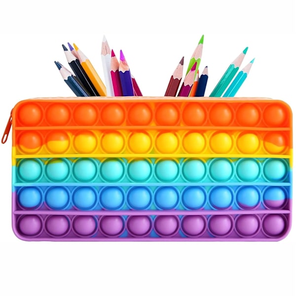 Penaali / Pop It Fidget Toys - Sensory - Kynäkotelo Multicolor
