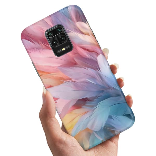 Skal / Mobilskal till Xiaomi Redmi Note 9 Pro - Feathers