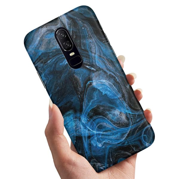 Skal / Mobilskal till OnePlus 8 - Marmor multifärg
