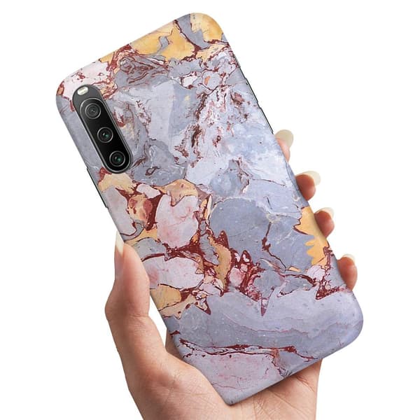 Deksel / Mobildeksel til Sony Xperia 10 IV - Marmor
