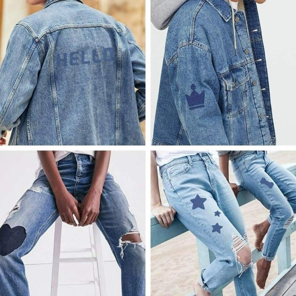 Lapper for Jeans - 20 stk