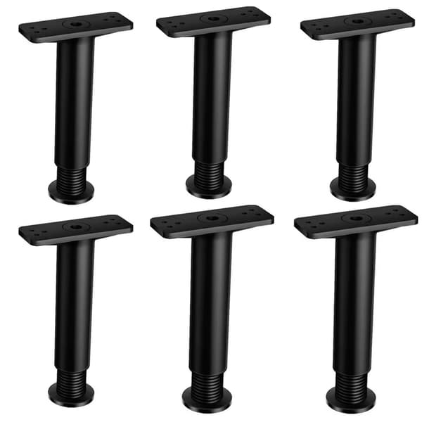 Justerbara Sängstöd - Möbelstabilisatorer 18-34 cm 6-Pack