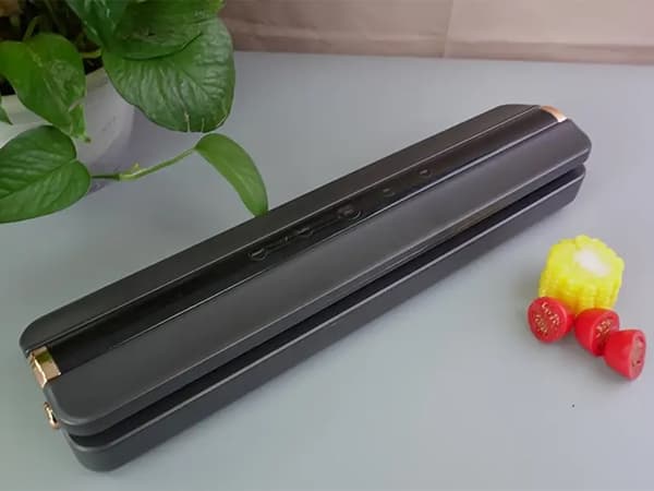 Mångsidig ytpackare för livsmedel + 10 förpackningar Black