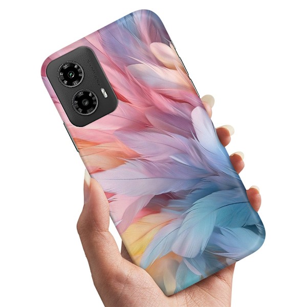 Motorola Moto G54 5G - Skal/Mobilskal Feathers