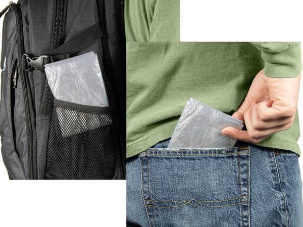 Mackintosh fickponcho stor Transparent