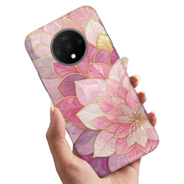 Deksel / Mobildeksel til OnePlus 7T - Flower