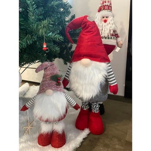 Gnome / Tomte Nisse Docka - Teleskopisk 90cm