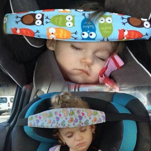 Søvnstøtte Autostol / Støtte til børns hoved - Flere farver MultiColor 2