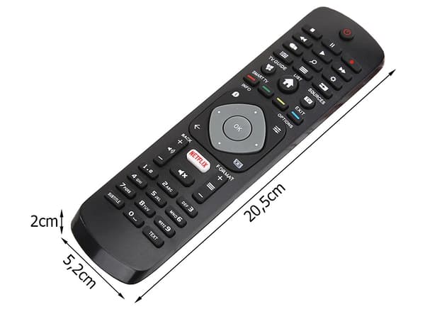 Universal TV-Fjärrkontroll för Philips Smart TV - Fungerar Direkt