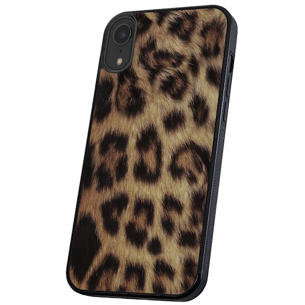 iPhone X/XS - Skal/Mobilskal Leopard