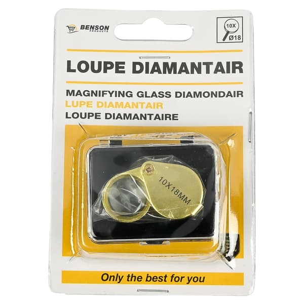 Förstoringsglas guld diamondair