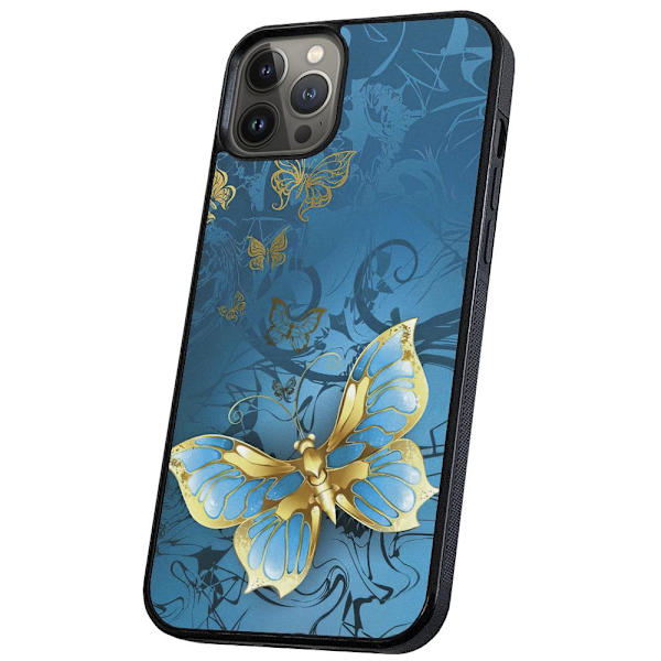 iPhone 11 Pro - Deksel/Mobildeksel Sommerfugler