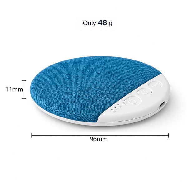 Tyynykaiutin 3D-stereoäänellä ja ajastimella – Bluetooth 5.4