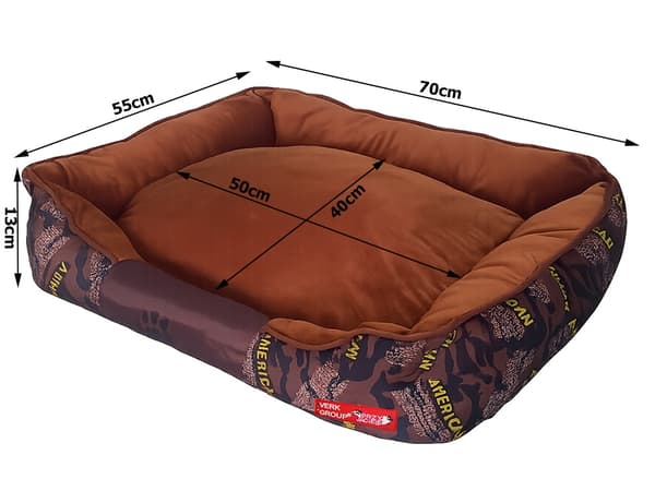 Hundbädd soffa medium Brown