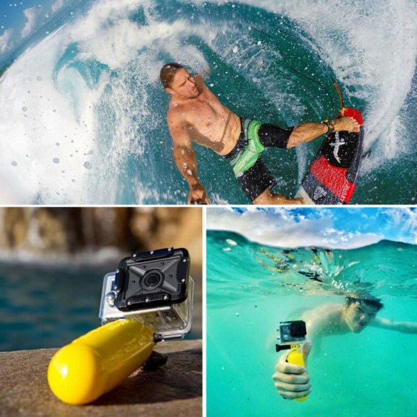 Flydende håndtag til GoPro & Action-kameraer Yellow