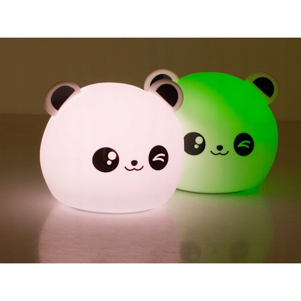 Trådlös RGB LED-lampa / Nattlampa med Touchfunktion - Panda