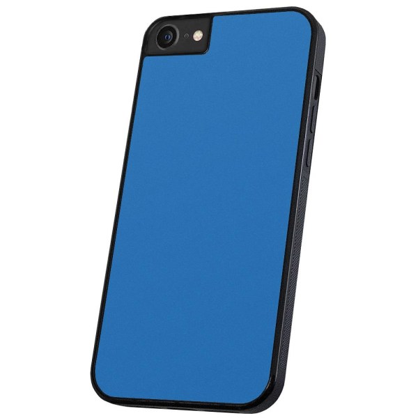 iPhone 6/7/8/SE - Cover/Mobilcover Blå Blue
