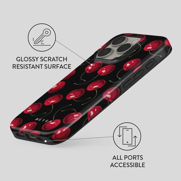 Burga Cherrybomb - iPhone 16 Pro Tough MagSafe Skal