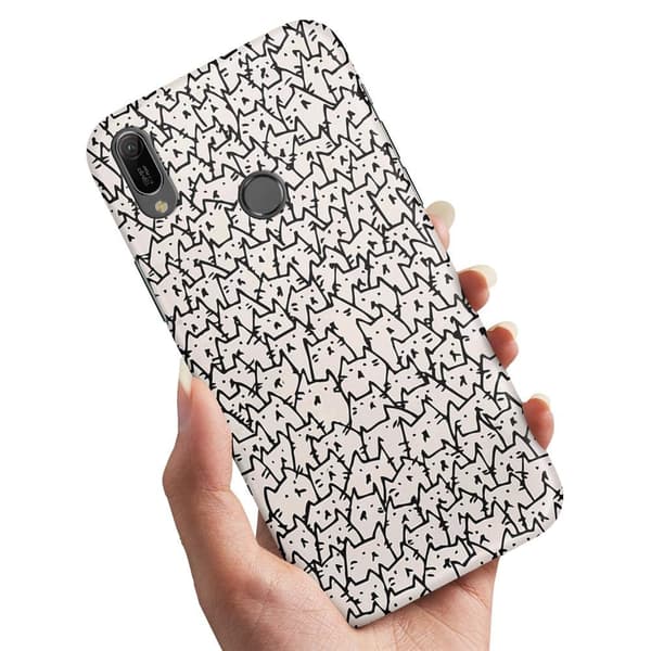 Deksel / Mobildeksel til Huawei P20 Lite - Kattgruppe