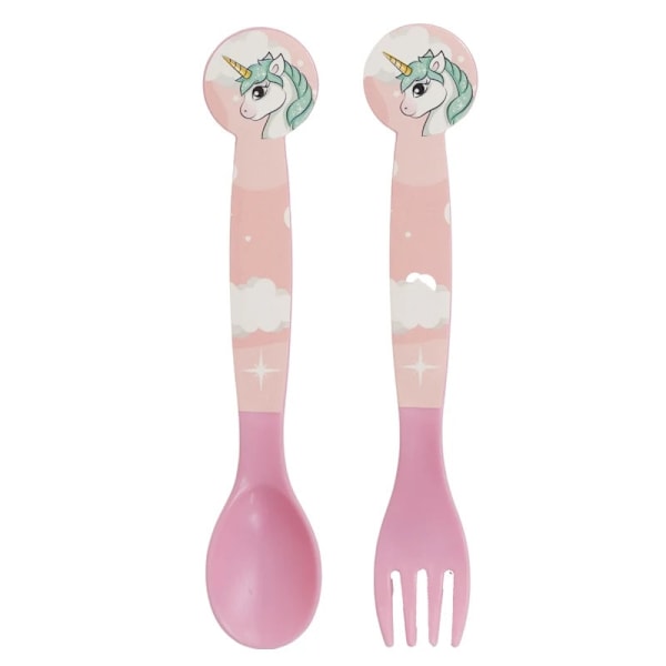Unicorn Range plastbesticksset - 2 delar